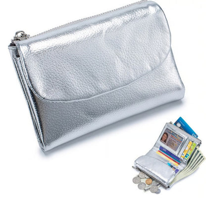 🔥⏰Unisex Pebble Real Leather RFID Wallet🔥